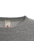 Pullover in maglia #grigio