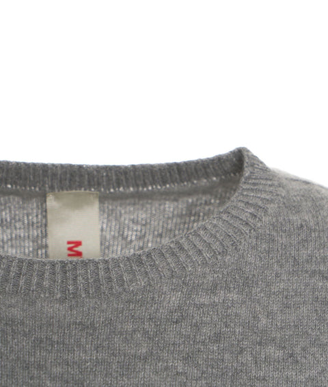 Pullover in maglia #grigio