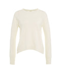 Pullover in maglia #bianco