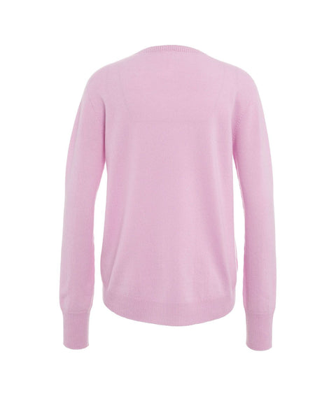 Pullover in maglia #rosa