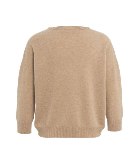 Maglione in cachemire #beige