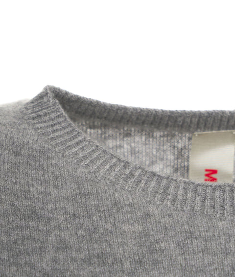 Maglione in cachemire #grigio