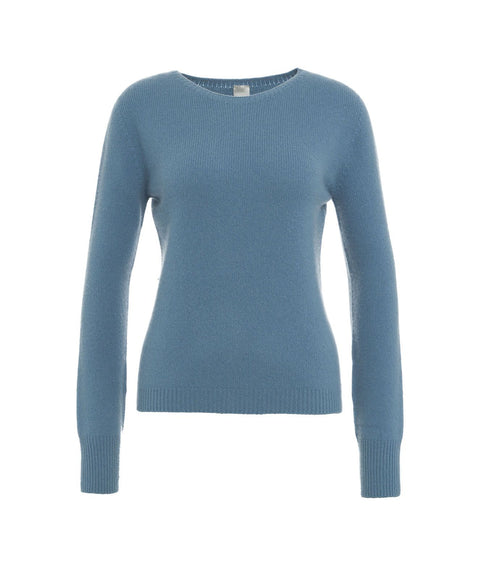 Maglia in cashmere #blu