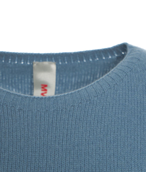 Maglia in cashmere #blu