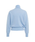 Maglione dolcevita in cashmere #blu