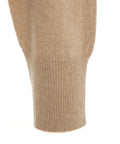 Maglione dolcevita in cashmere #beige