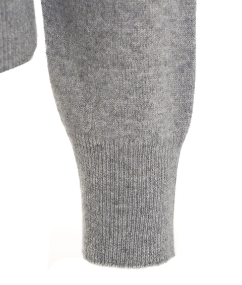 Maglione dolcevita in cashmere #grigio