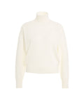 Maglione dolcevita in cashmere #bianco