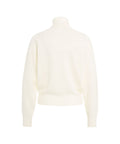 Maglione dolcevita in cashmere #bianco