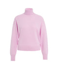 Maglione dolcevita in cashmere #rosa