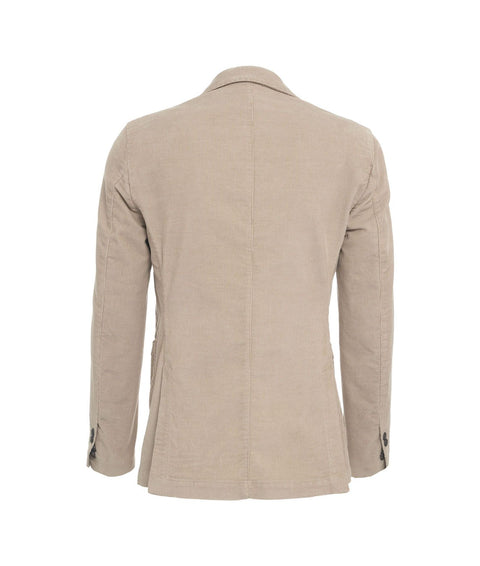 Blazer in velluto a coste 'Barbaresco' #beige