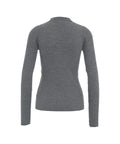 Polo in maglia merino 'Cardee' #grigio