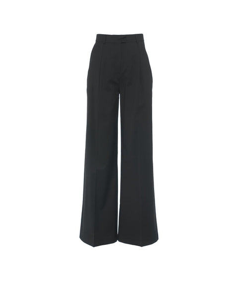 Pantaloni plissettati 'Kelly' #nero