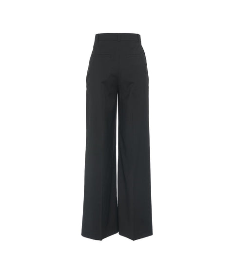 Pantaloni plissettati 'Kelly' #nero