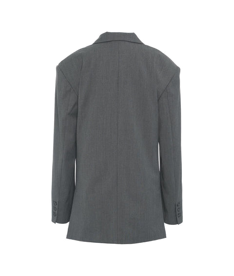 Blazer oversize 'Yves' #grigio