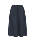 Gonna svasata in taffetà "Miss Skirt' #blu