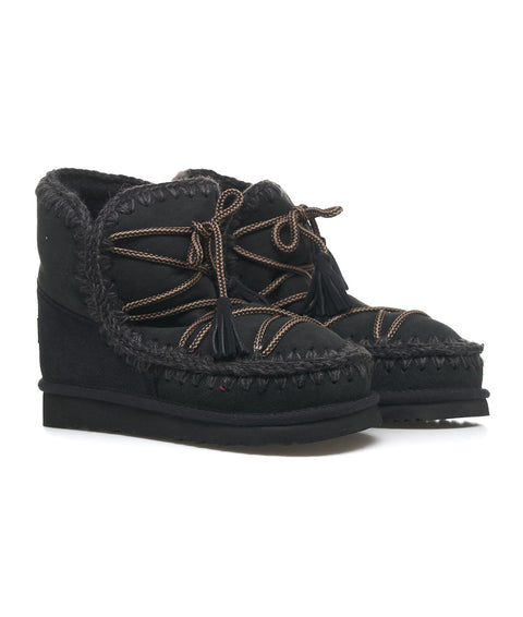 Stivali 'Eskimo Scoubidoo Lace' #nero