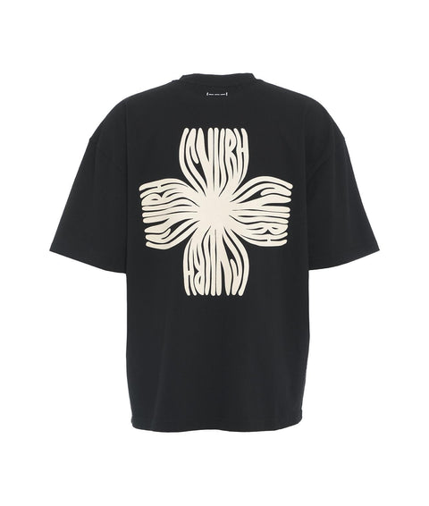 T-shirt con stampa #nero