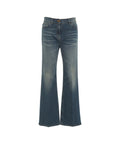 Straight leg jeans #blu