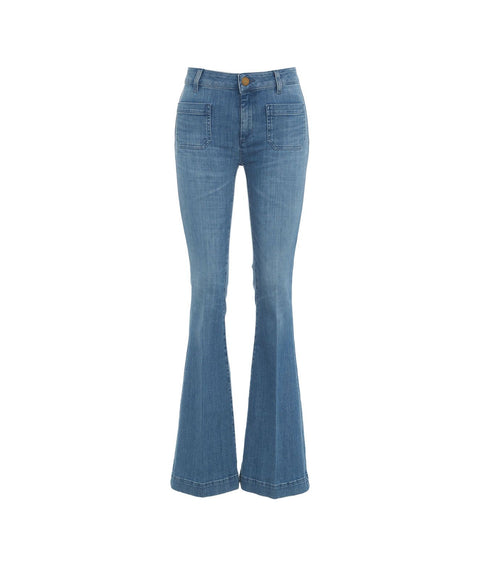 Flared Jeans 'One Capucine' #blu