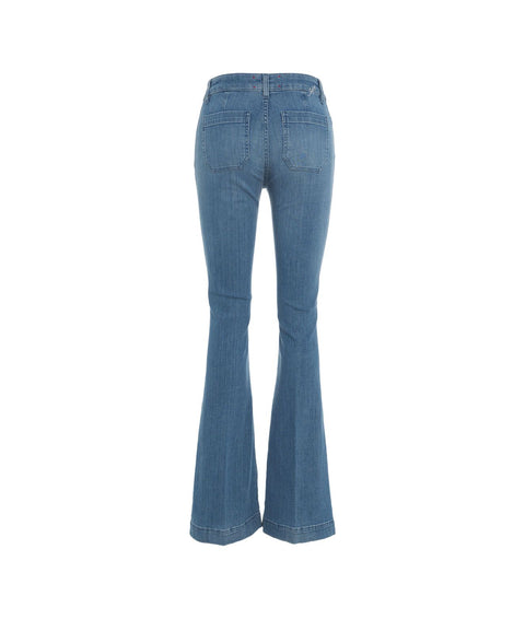 Flared Jeans 'One Capucine' #blu