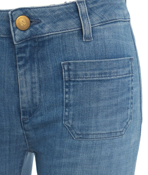 Flared Jeans 'One Capucine' #blu