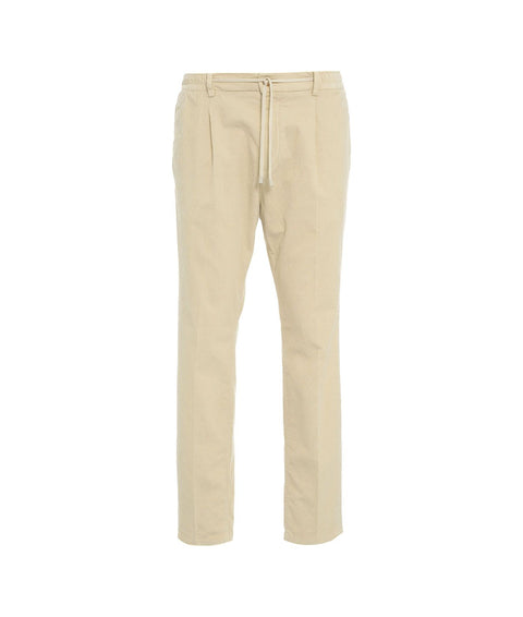 Pantaloni in velluto tapered 'Mitte' #beige