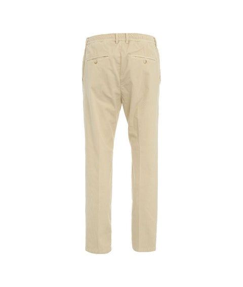 Pantaloni in velluto tapered 'Mitte' #beige