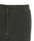 Pantaloni in velluto tapered 'Mitte' #verde