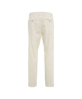 Pantaloni in velluto a coste con coulisse 'Mitte' #bianco