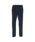 Pantaloni in velluto a coste con coulisse 'Mitte' #blu