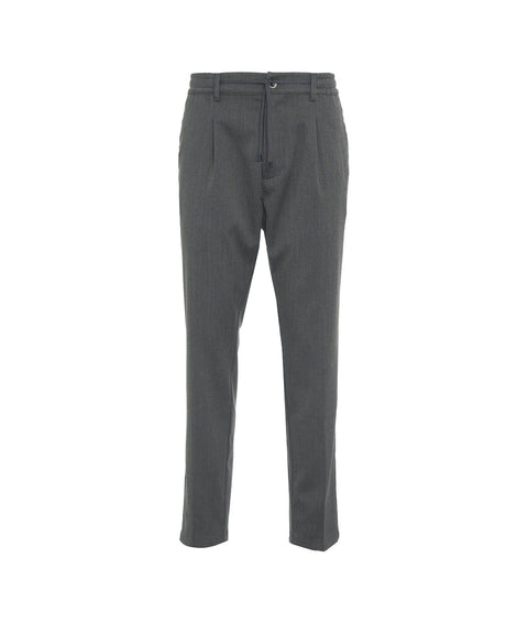 Pantaloni con coulisse 'Mitte' #grigio