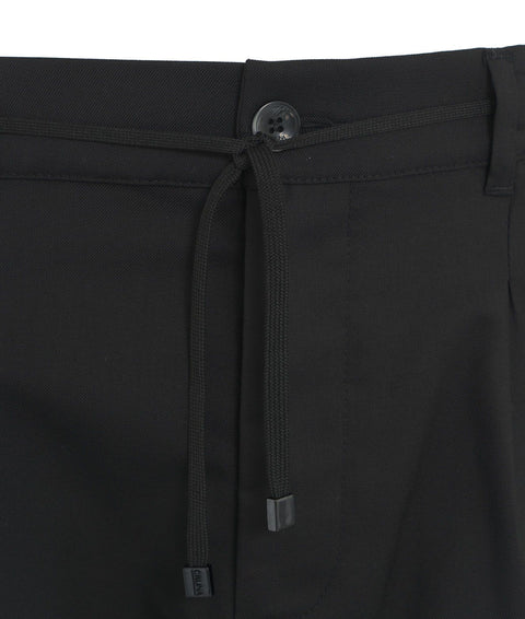 Pantaloni con coulisse #nero