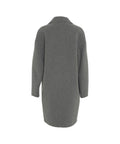 Cappotto monopetto in lana 'Diana' #grigio