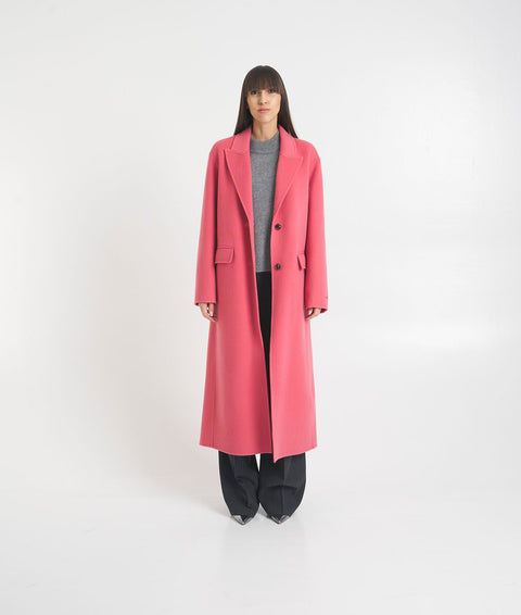 Cappotto monopetto in lana 'Vivienne' #rosa