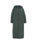 Maxi piumino con stampa "Forest" #verde