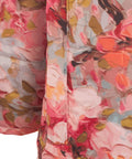 Maxi piumino con stampa 'Sakura' #rosa