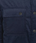 Giacca overshirt imbottita 'Belluno' #blu