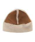 Cappello in montone 'Arella' #beige