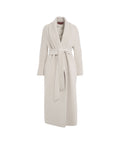 Maxi cappotto 'USA' in misto lana #beige