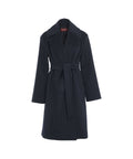 Cappotto in lana vergine 'Tigre' #blu