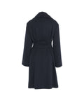 Cappotto in lana vergine 'Tigre' #blu