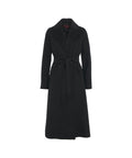 Cappotto in lana vergine 'Brado' #nero