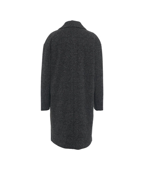 Cappotto con gilet in piuma 'Timothy' #grigio