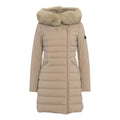 Piumino lungo Seriola 'ML 04 Fur' #beige