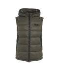 Gilet in piuma 'Donoma NR 02'  in nylon ripstop resistente allo strappo #verde