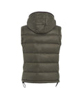 Gilet in piuma 'Donoma NR 02'  in nylon ripstop resistente allo strappo #verde