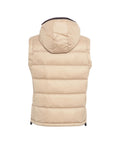 Gilet in ripstop 'Donoma' #beige