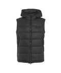 Gilet in piuma 'Donoma' in nylon ripstop #nero