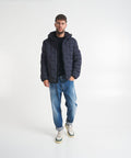 Bomber Imbottito in Primaloft® 'Brando SJN 01' #blu